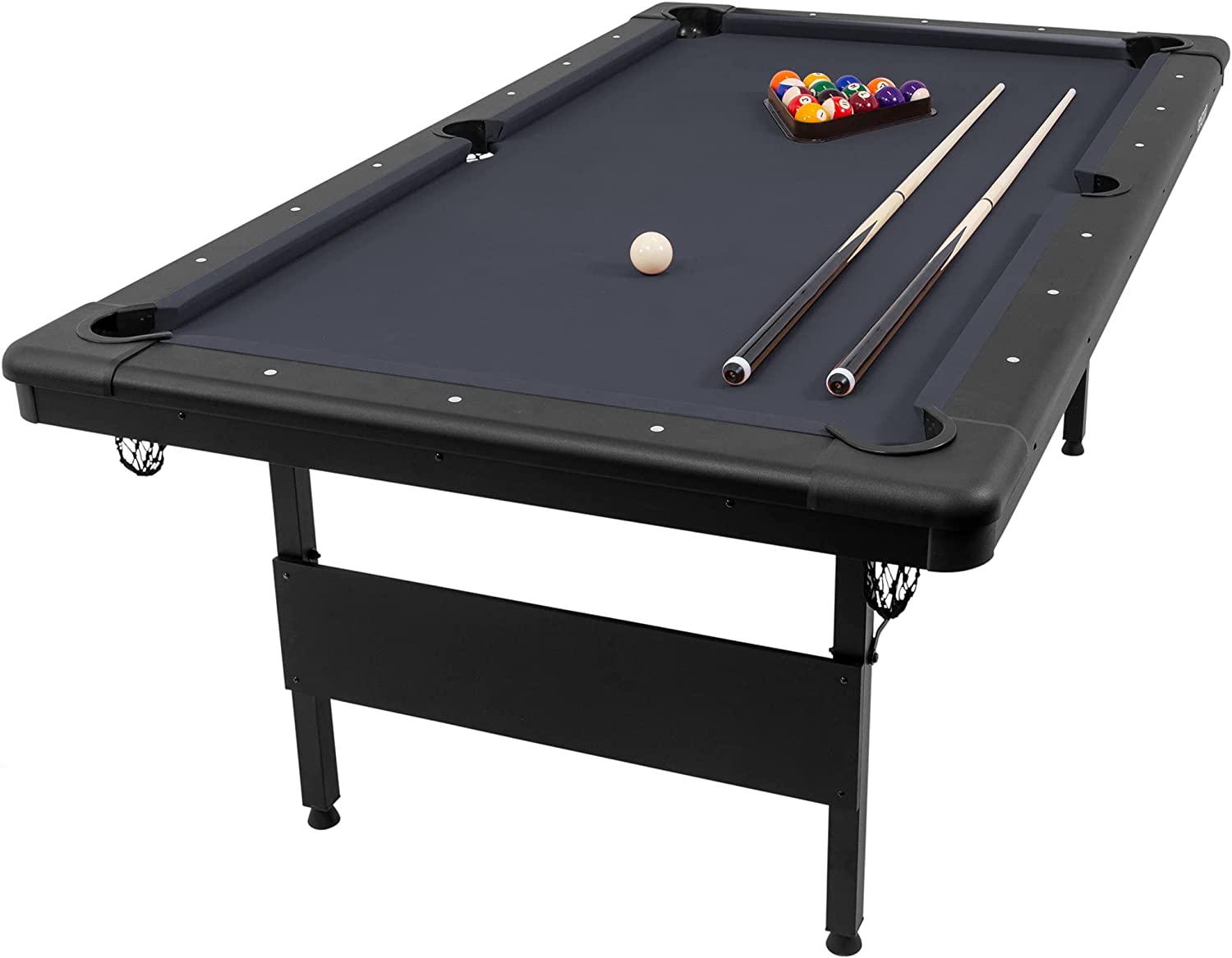 Portable Pool Table - Includes Full Set of Balls