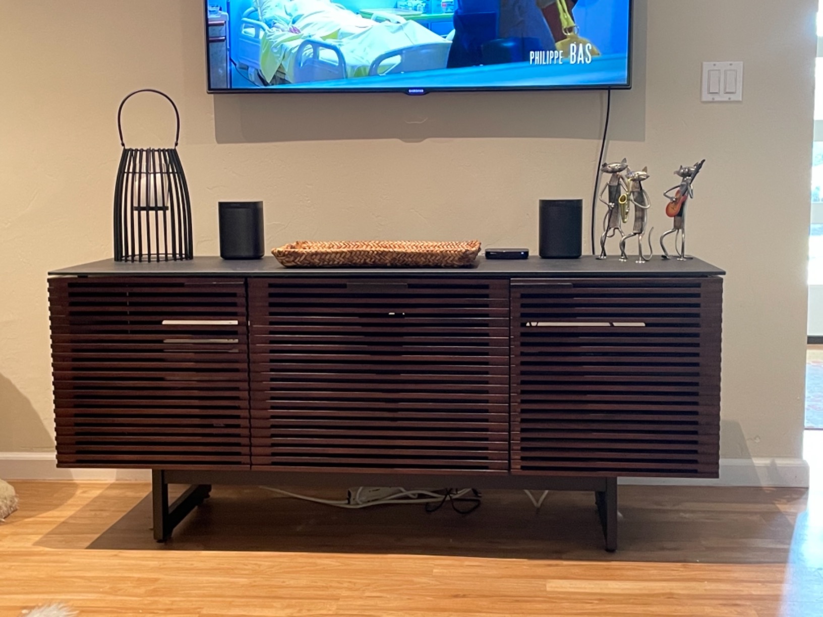 BDI Corridor 8177 Triple-Width Media Console with Drawer