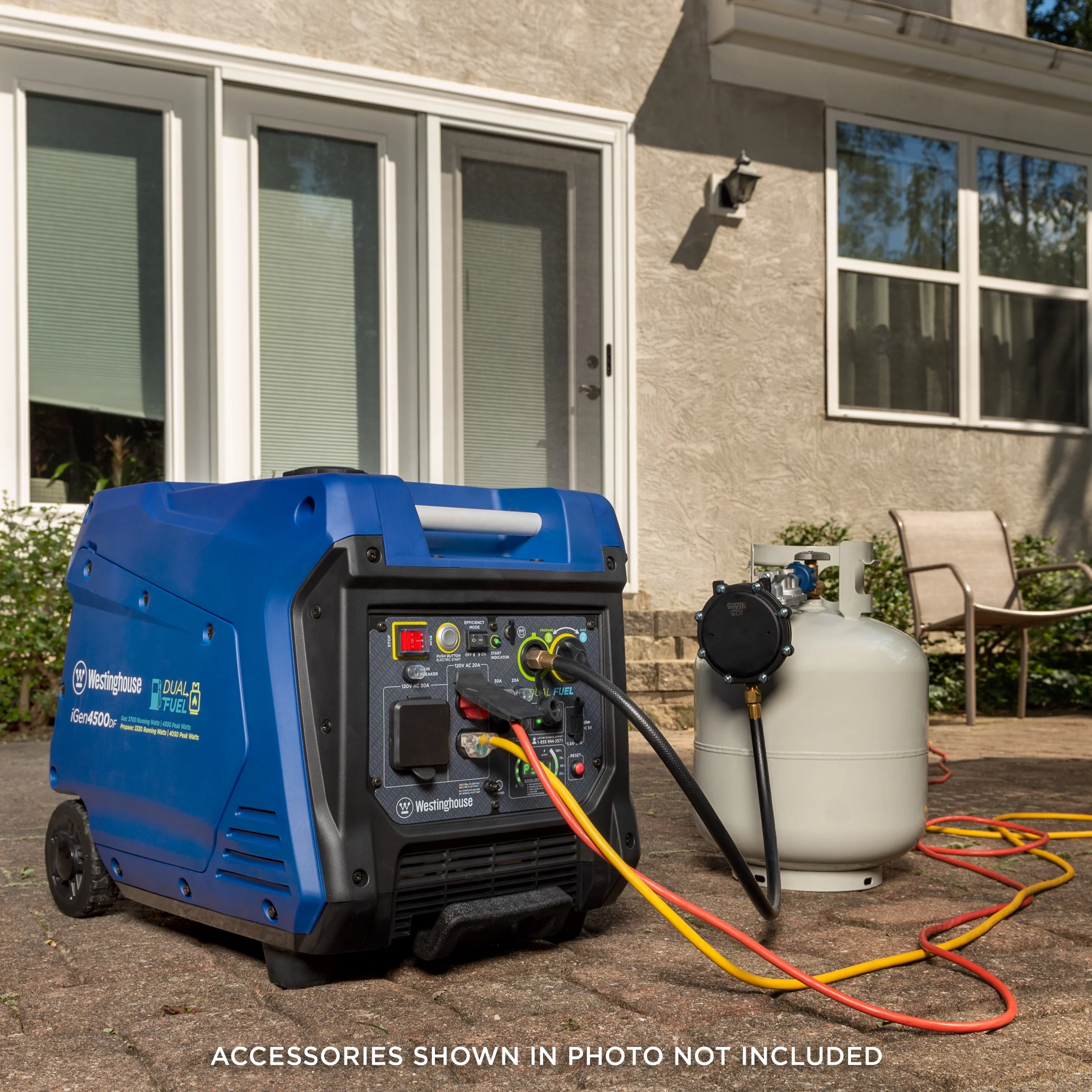 Westinghouse 4500 Peak Watt Electric Start Dual Fuel Inverter
