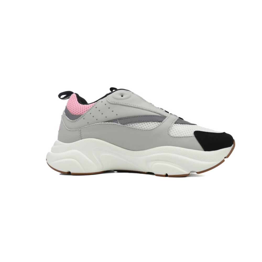 Dior Pink Gray 'B22' Sneakers Cream - ogsneaker
