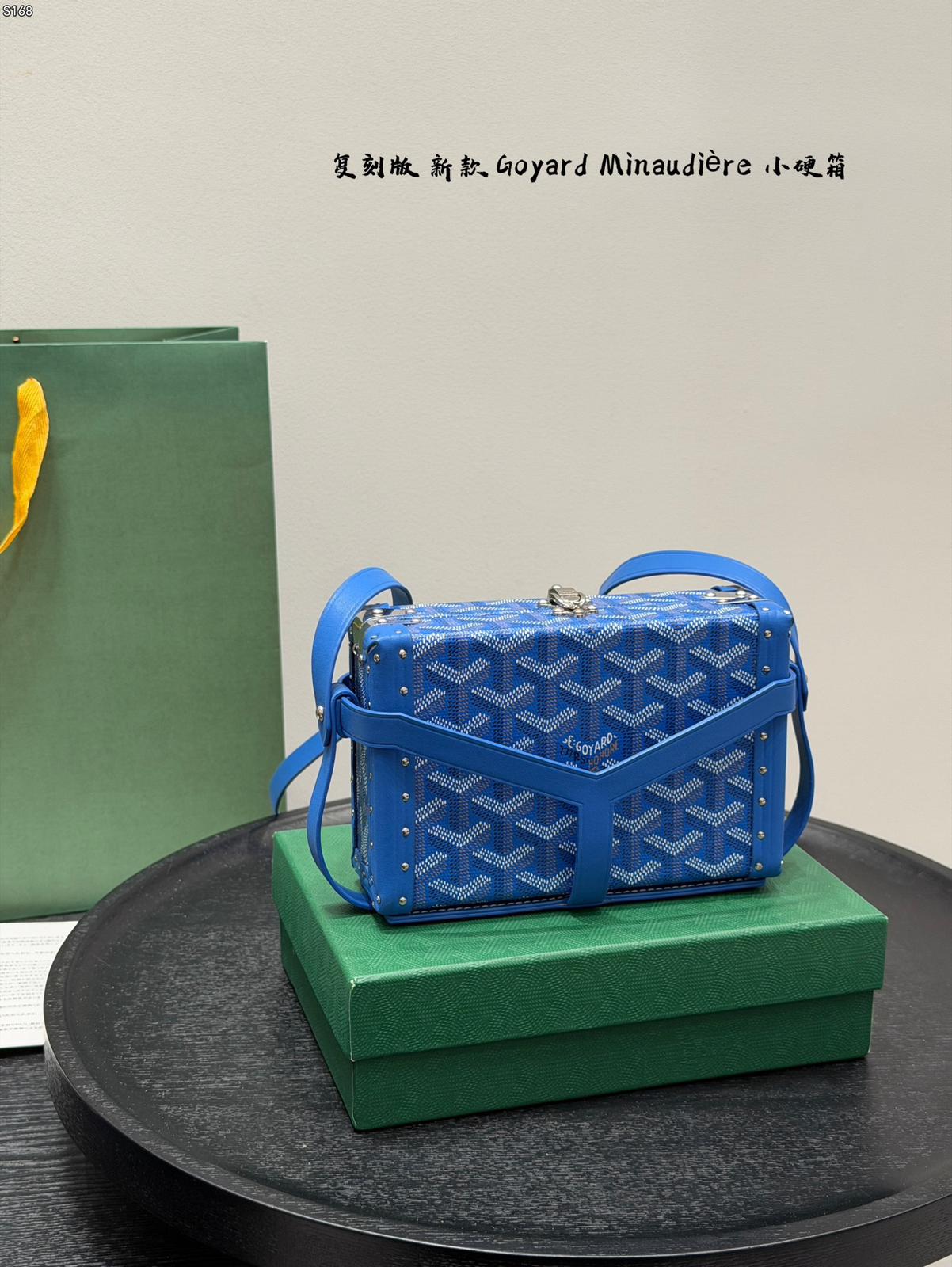 Goyard Mina Minaudière Classic box bag