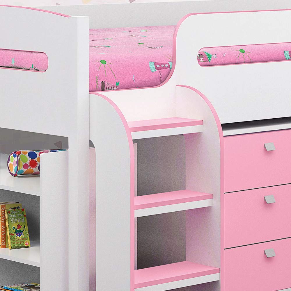 Kids Mid Sleeper Bed