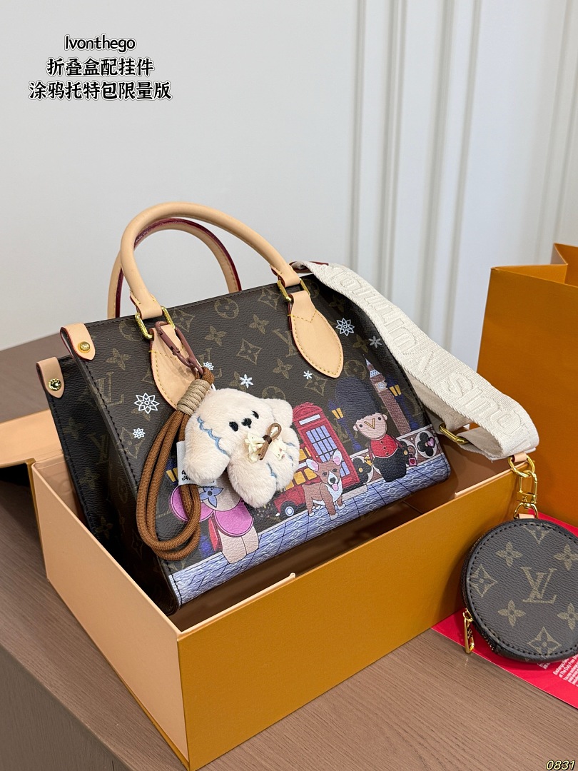 Limited Edition Louis Vuitton Onthego Tote Bag