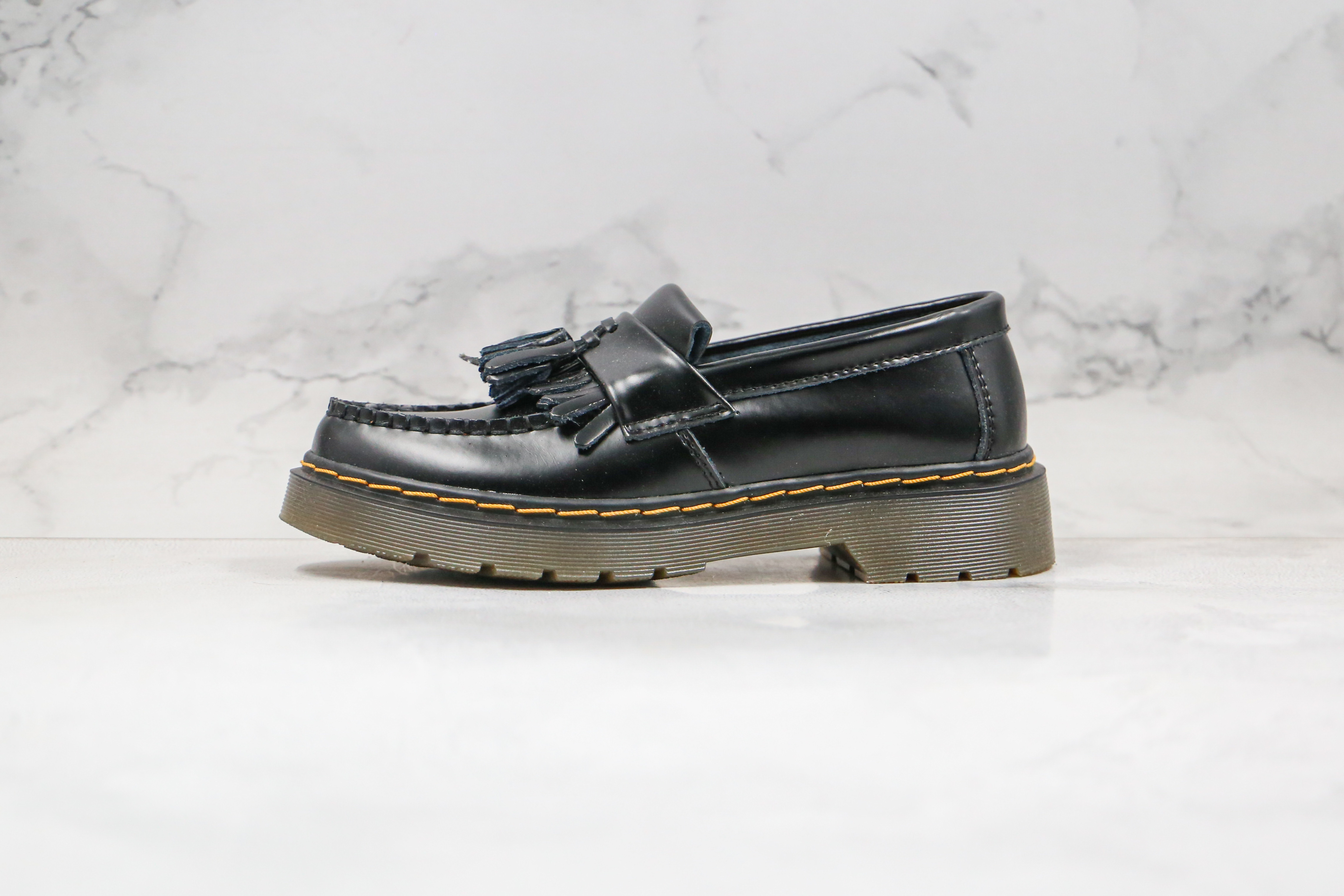 Dr. Martens 1461 Black Tassel Loafers