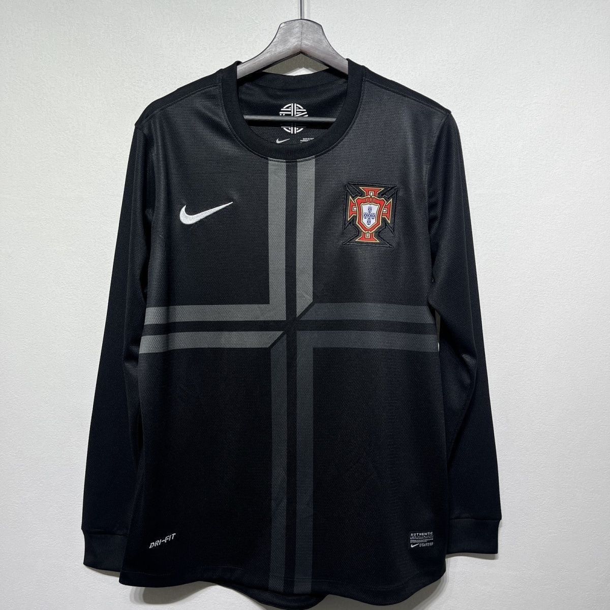 2012 Portugal Retro Jersey Third Long Sleeve