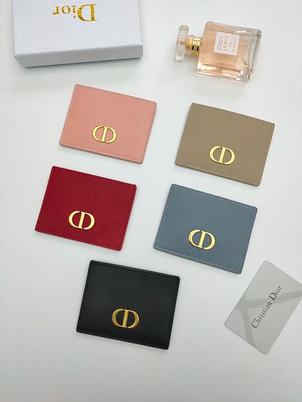 Dior Caro Card Holder Color Collection