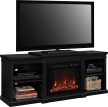 Ameriwood Home Manchester Electric Fireplace TV Stand for TVs