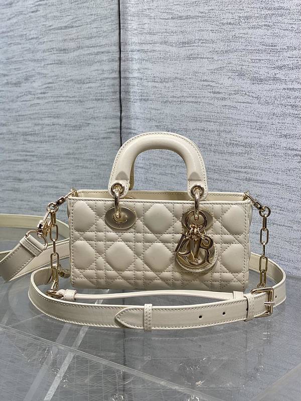 Lady D-Joy Bag Small Ivory