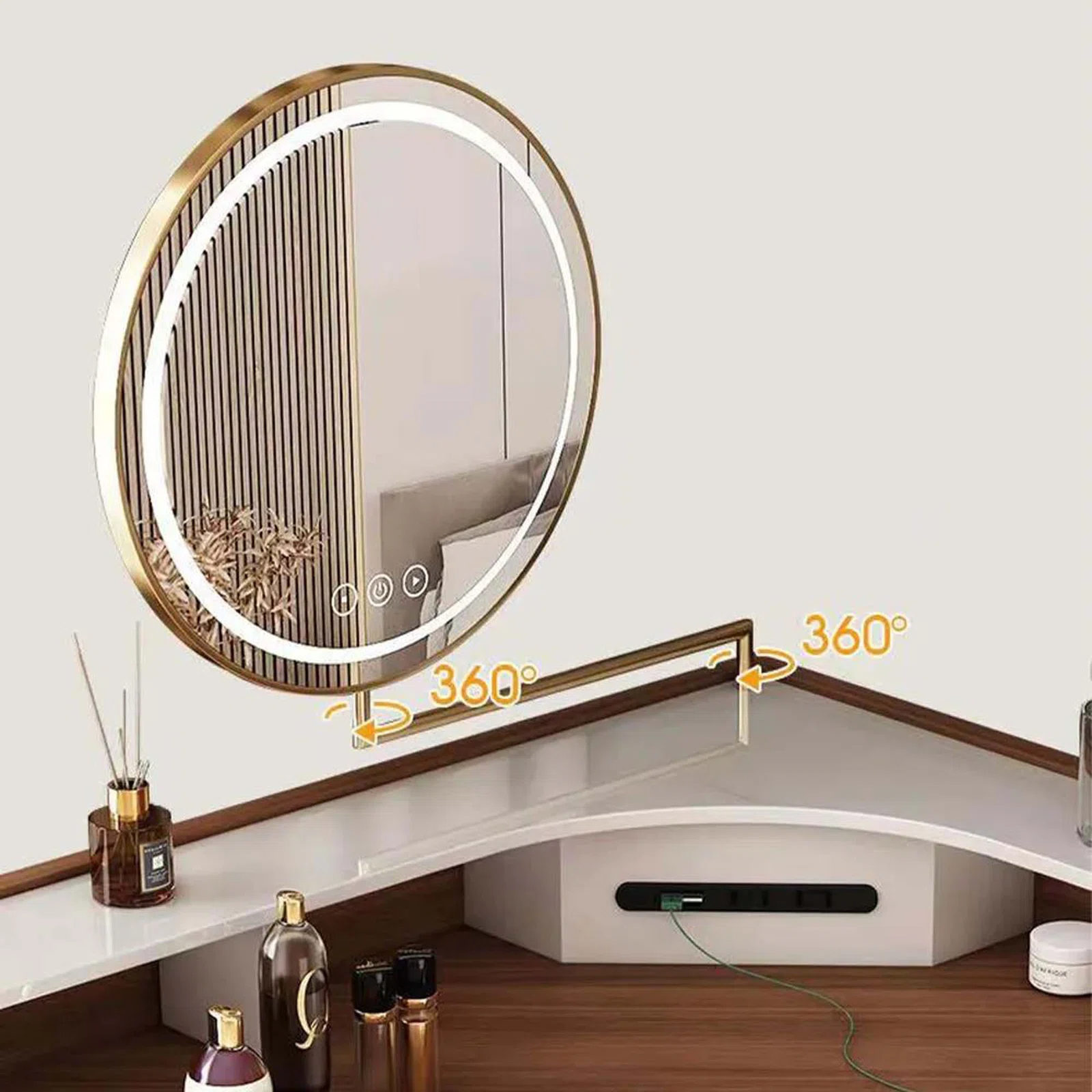 Exquisite makeup cabinet