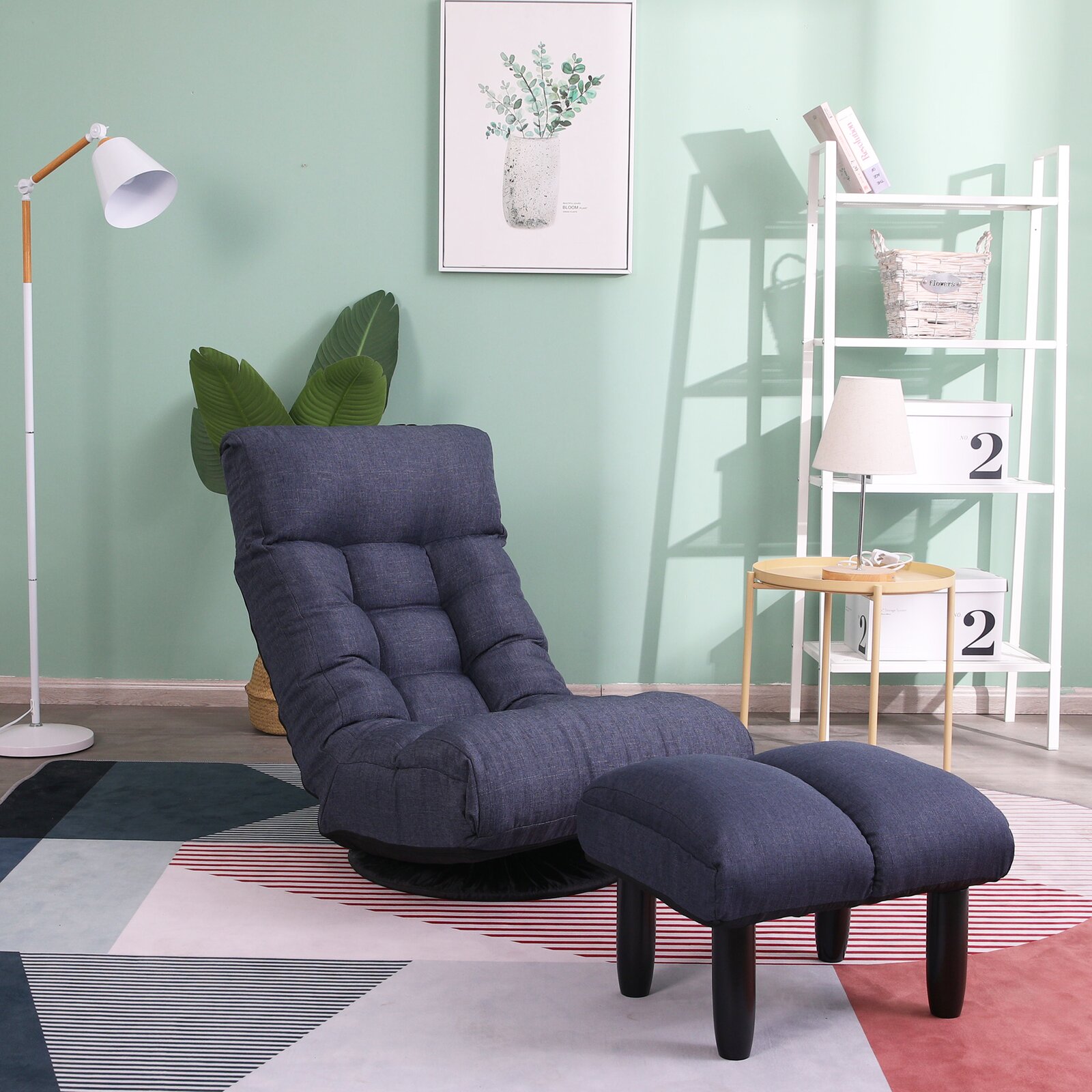 Adjustable Lounge Recliner Floor Game Chair