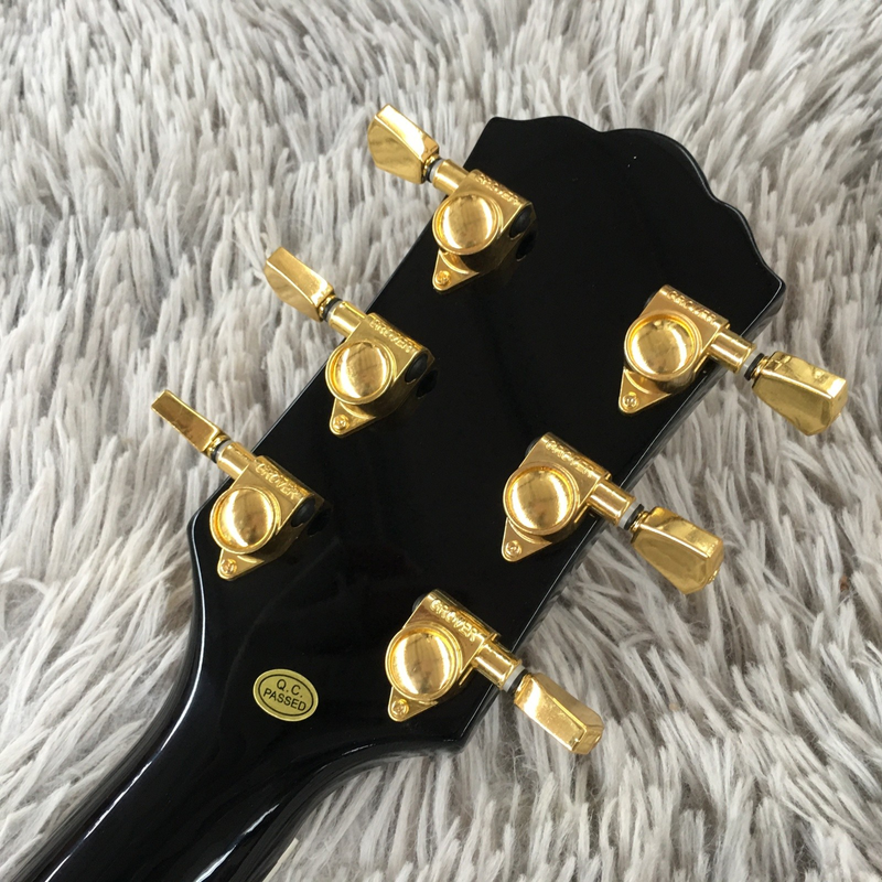 Hollow Body Byrdland Electric Guitar Gold Hardware Jazz Bridge Fast Ship