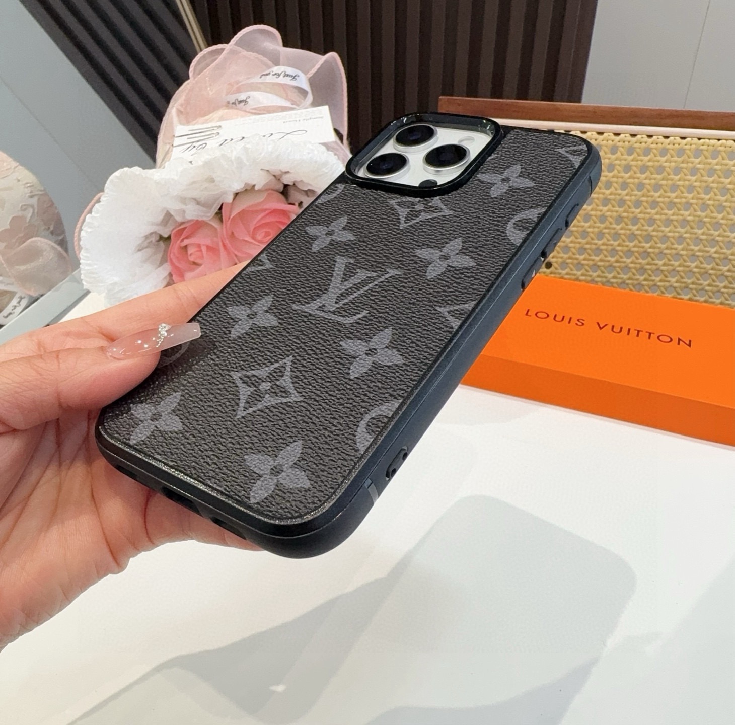 LV Classic Monogram iPhone Case