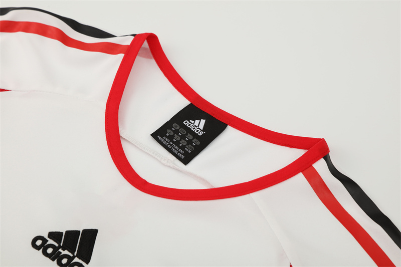 2006/07 AC Milan Retro Short Sleeves Training Jersey - White