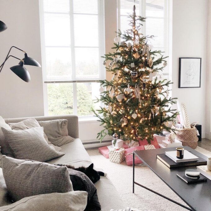 90'' Artificial Spruce Christmas Tree