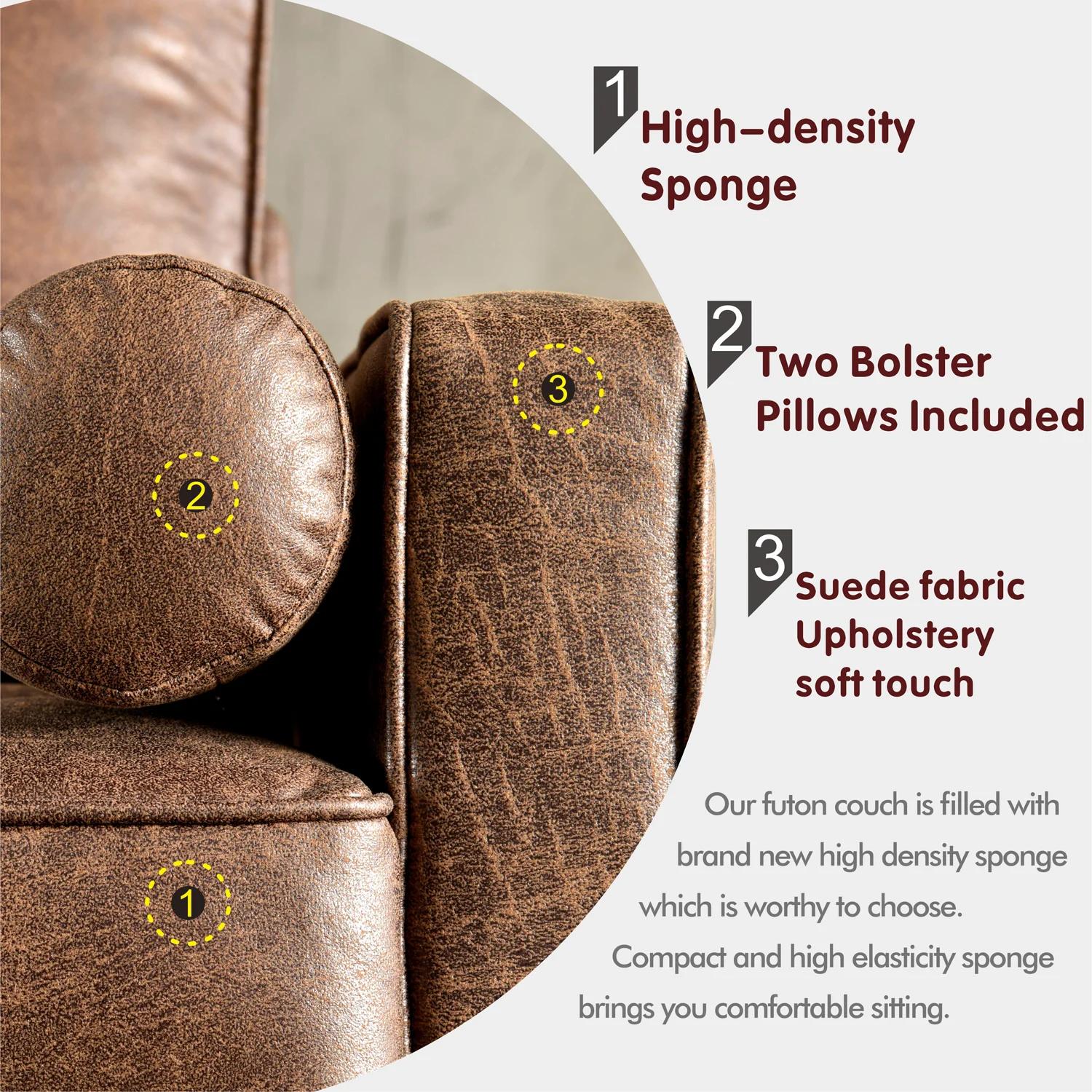 Aisha 69.68'' Upholstered Loveseat