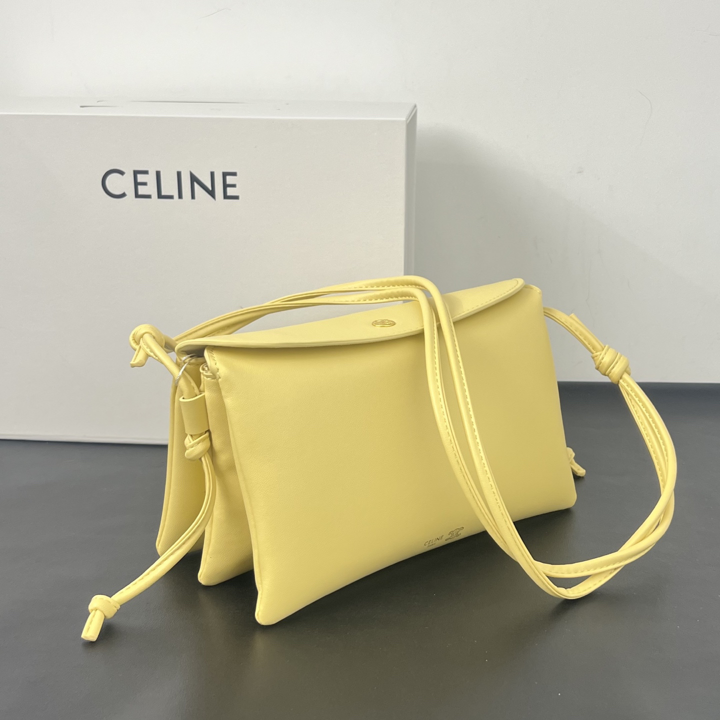 Celine Knot Strap Pouch bag