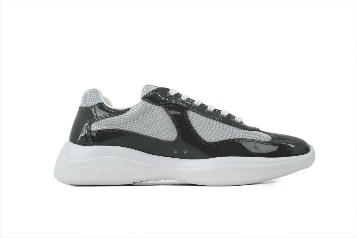 Prada America's Cup Sneakers Charcoal Gray