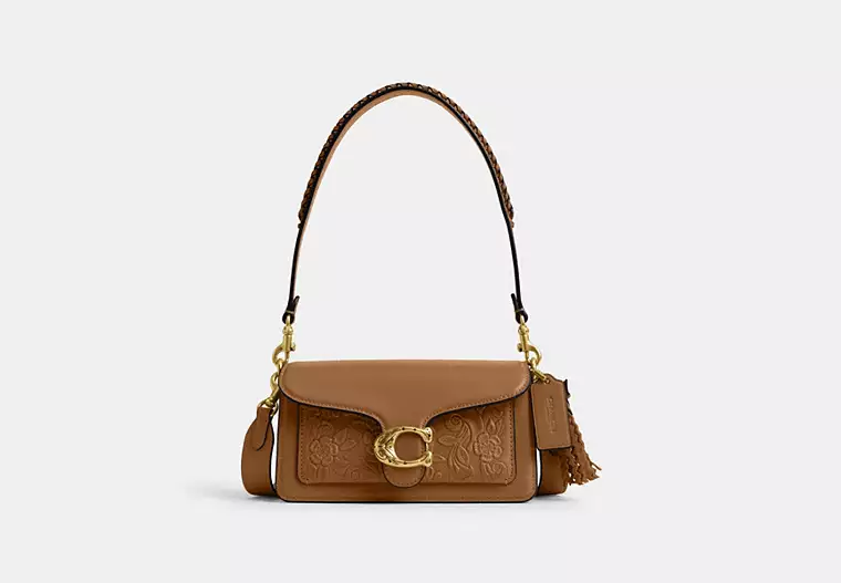 Tabby Shoulder Bag 20 With Tea Rose