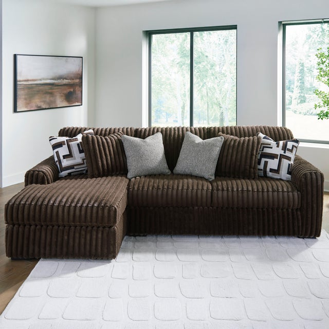 Midnight-Madness 2-Piece Sectional Sofa with Chaise