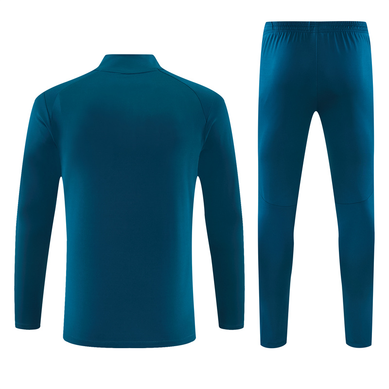 Portugal 26/27 Half Zipper Training Suit - Green