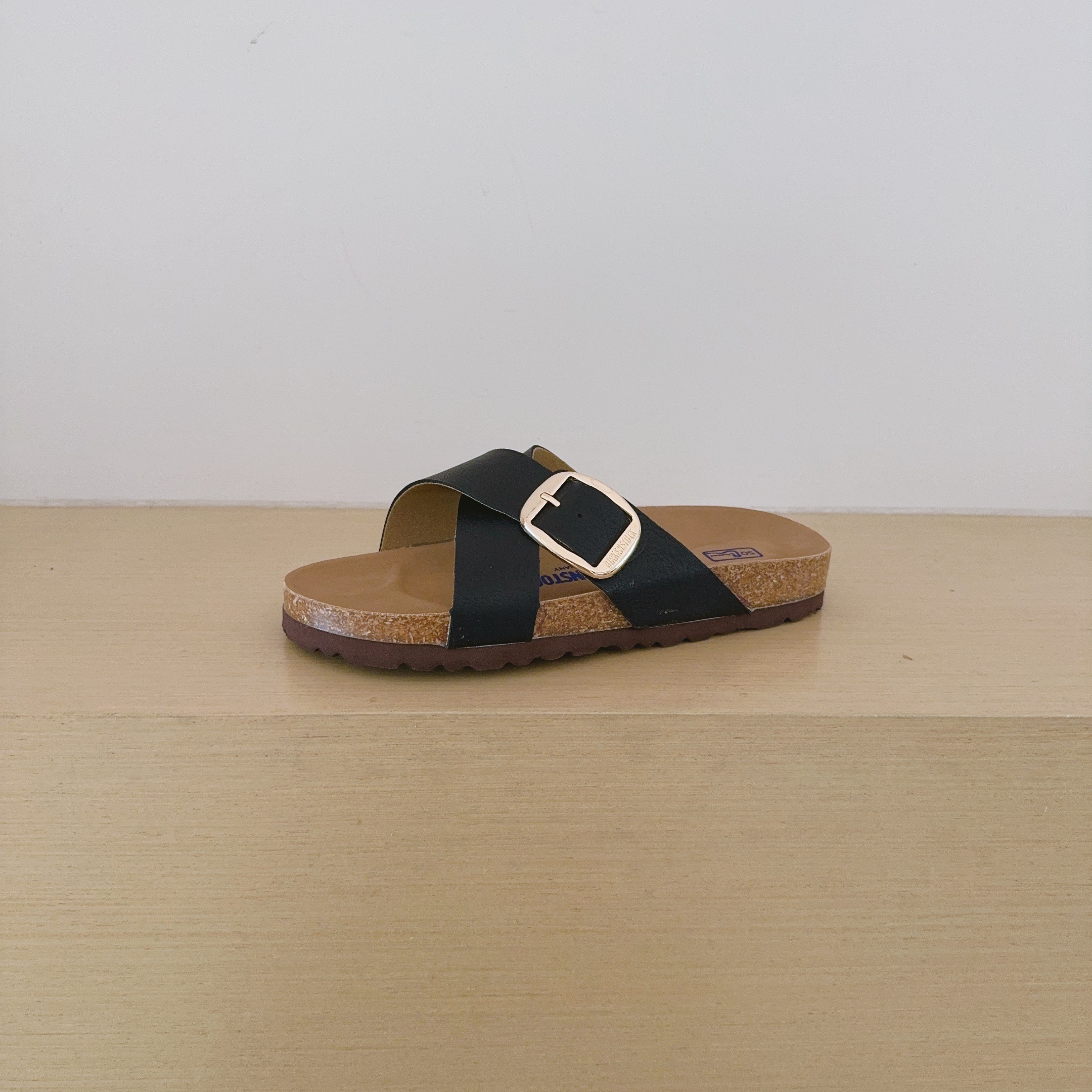 Birken-Style Cross-Strap Sandals