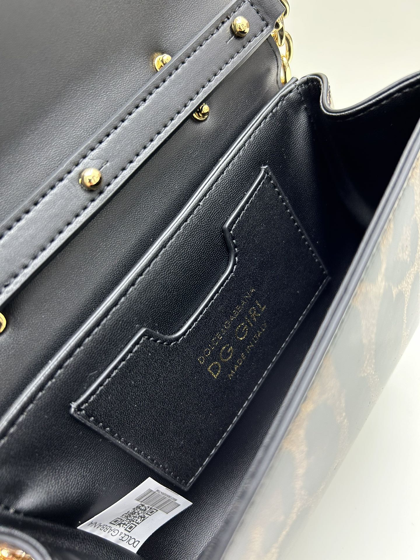 Dolce & Gabbana DG Girls Mini Top Handle Bag（Patent Leather）