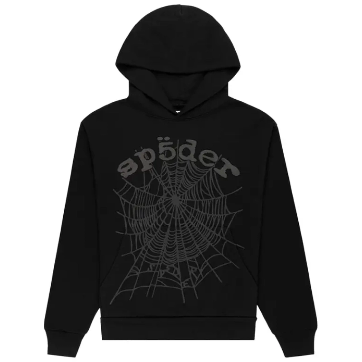 Sp5der Phantom Web Hoodie 'Black'+Ksubi Jeans - ogsneaker