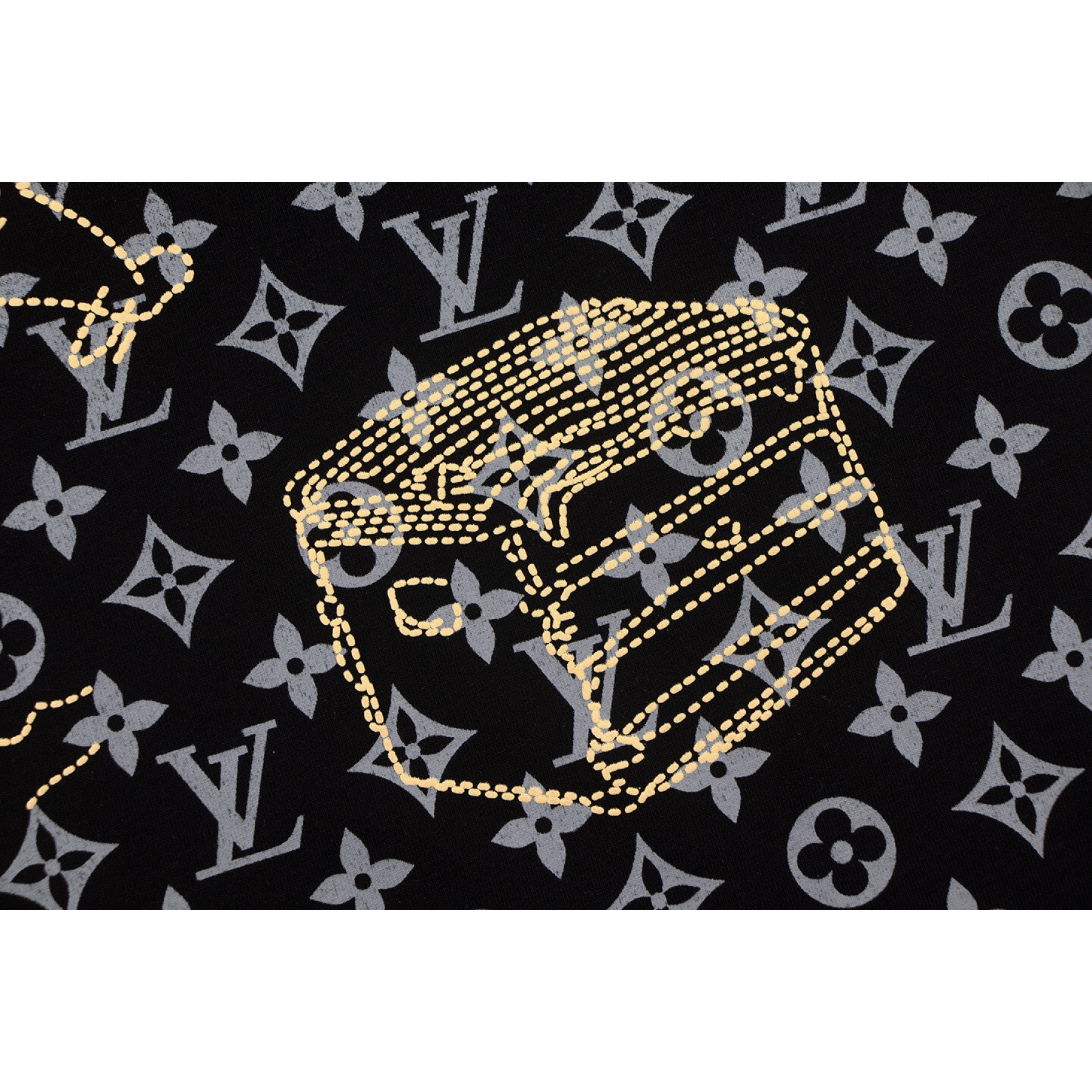 Louis Vuitton T-shirt W2948 Black/White