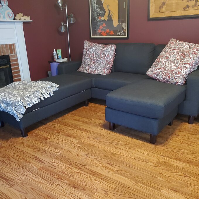 Barlett 2 - Piece Upholstered Chaise Sectional