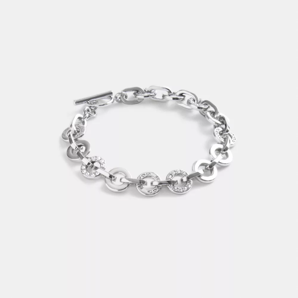 COAthtCH Open Circle Chain Bracelet