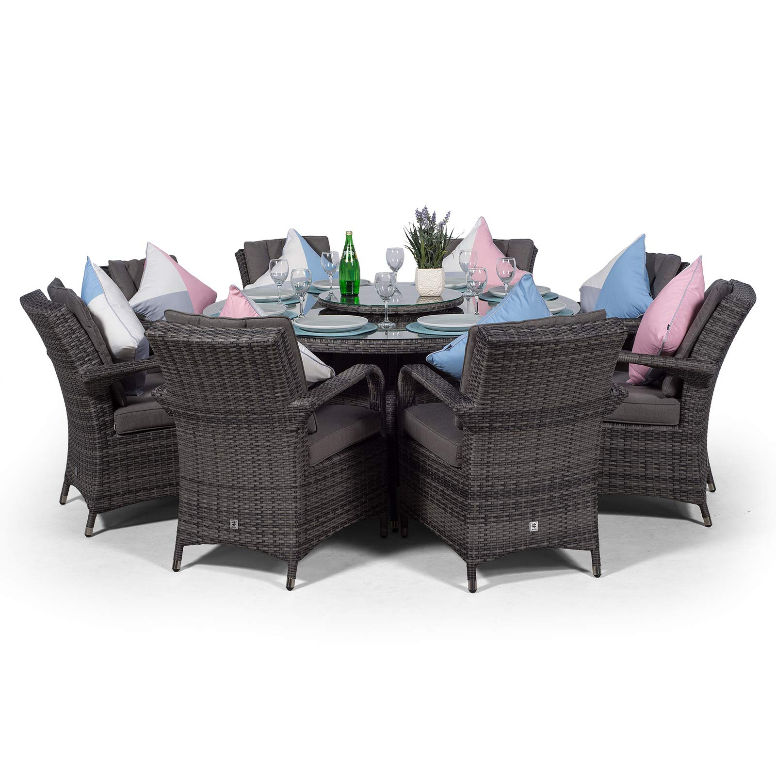 8 Seater Rattan Dining Set