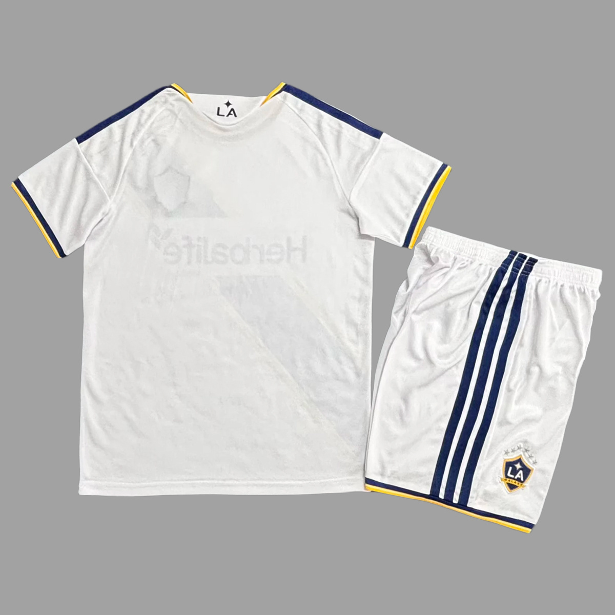 Kids LA Galaxy White 2026 The VeloCITY Kit Replica Jersey