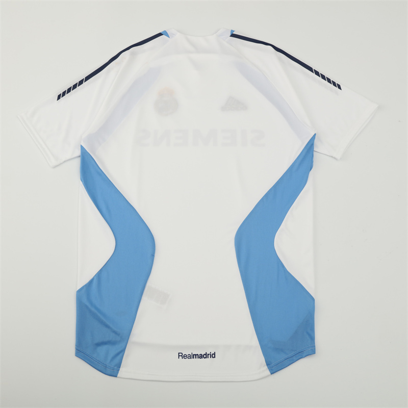 2005/06 Real Madrid Retro Short Sleeves Training Jersey - White