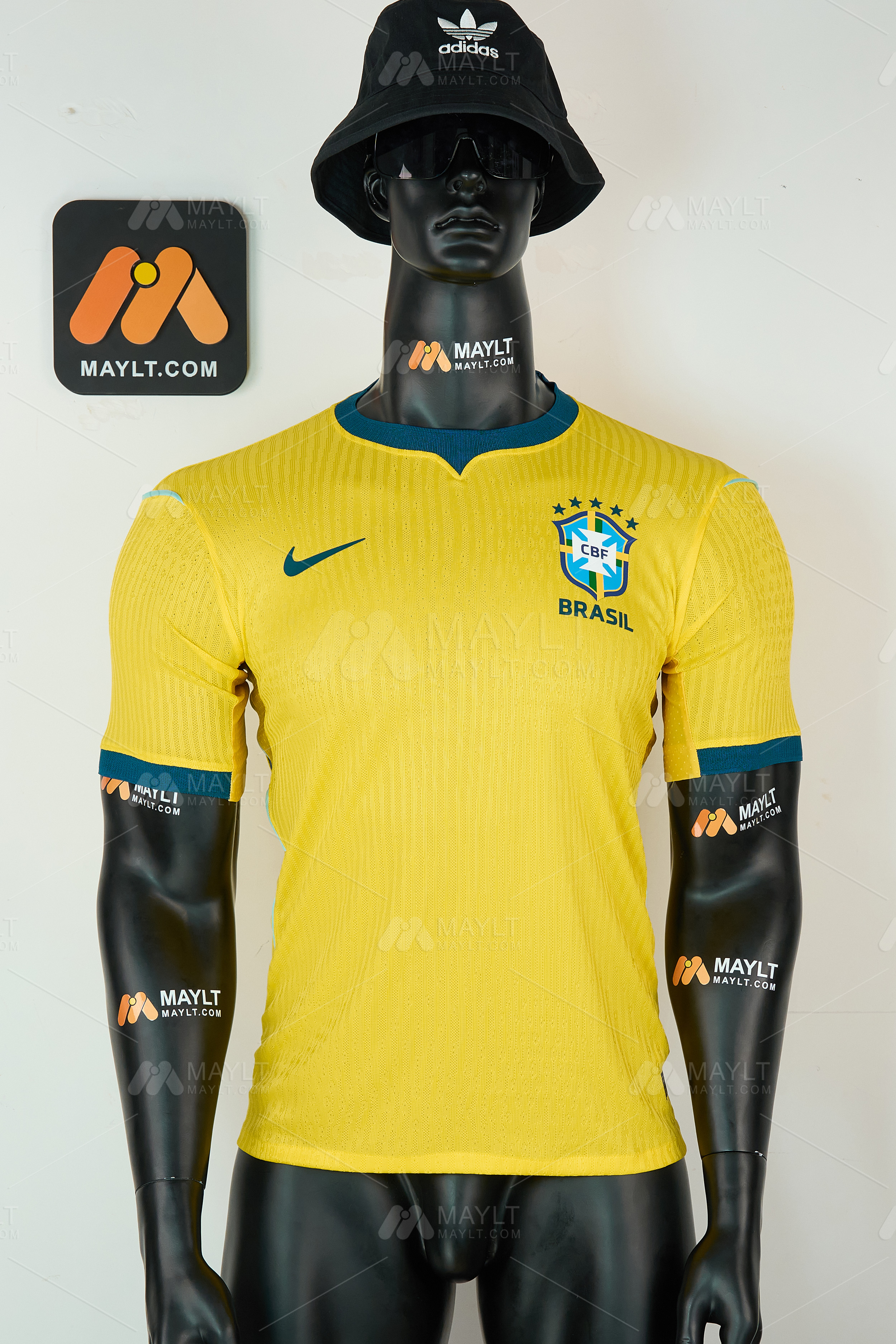 2026 Brazil Nike Home Soccer Jersey 26WC SOA MN