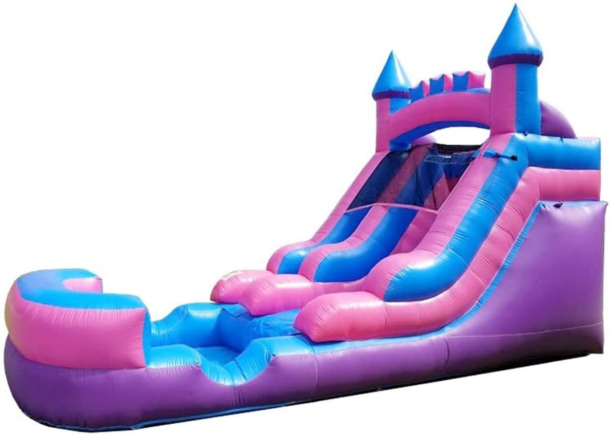 Inflatable Water Slide for Kids - Residential Backyard