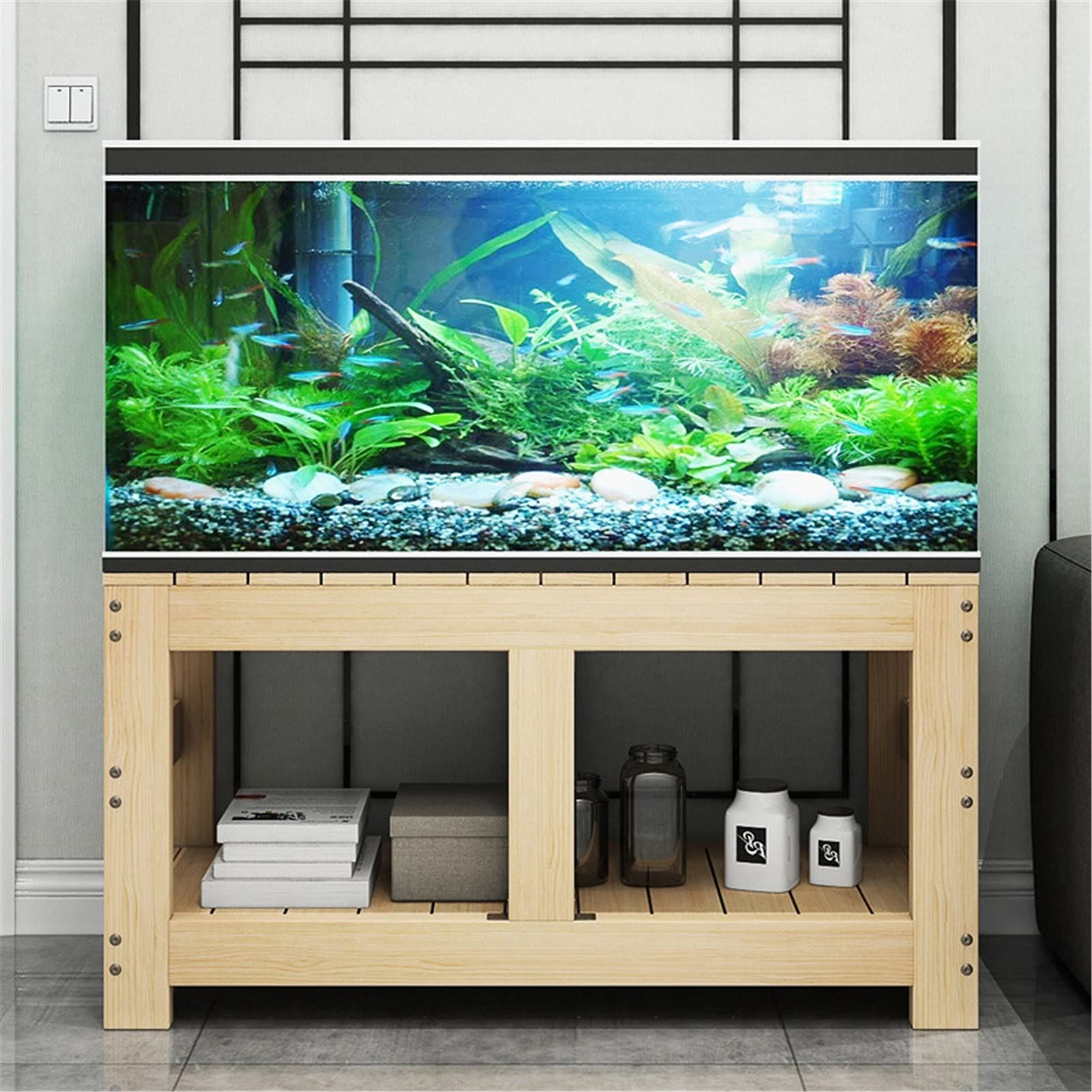 Aquarium Bracket Solid Wood Fish Tank Fish Aquarium Rack