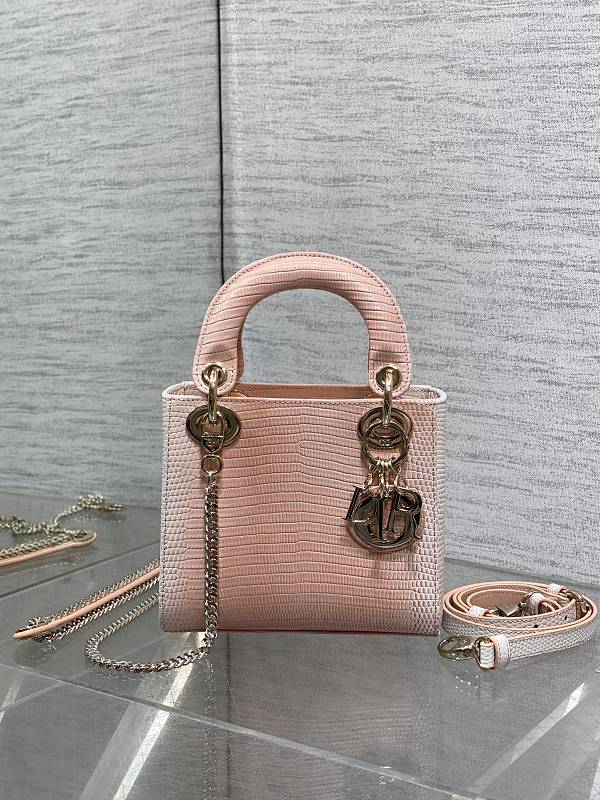 Dior Lady Mini Pink Bag