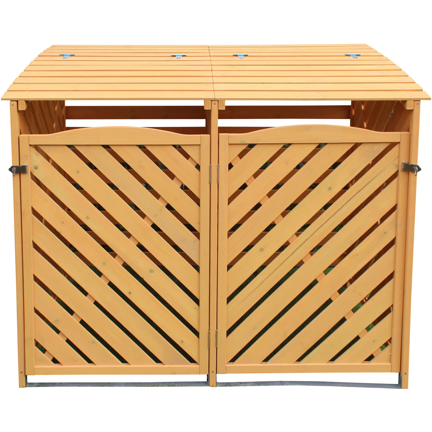 5x3 ft Solid Wood Garage Shed