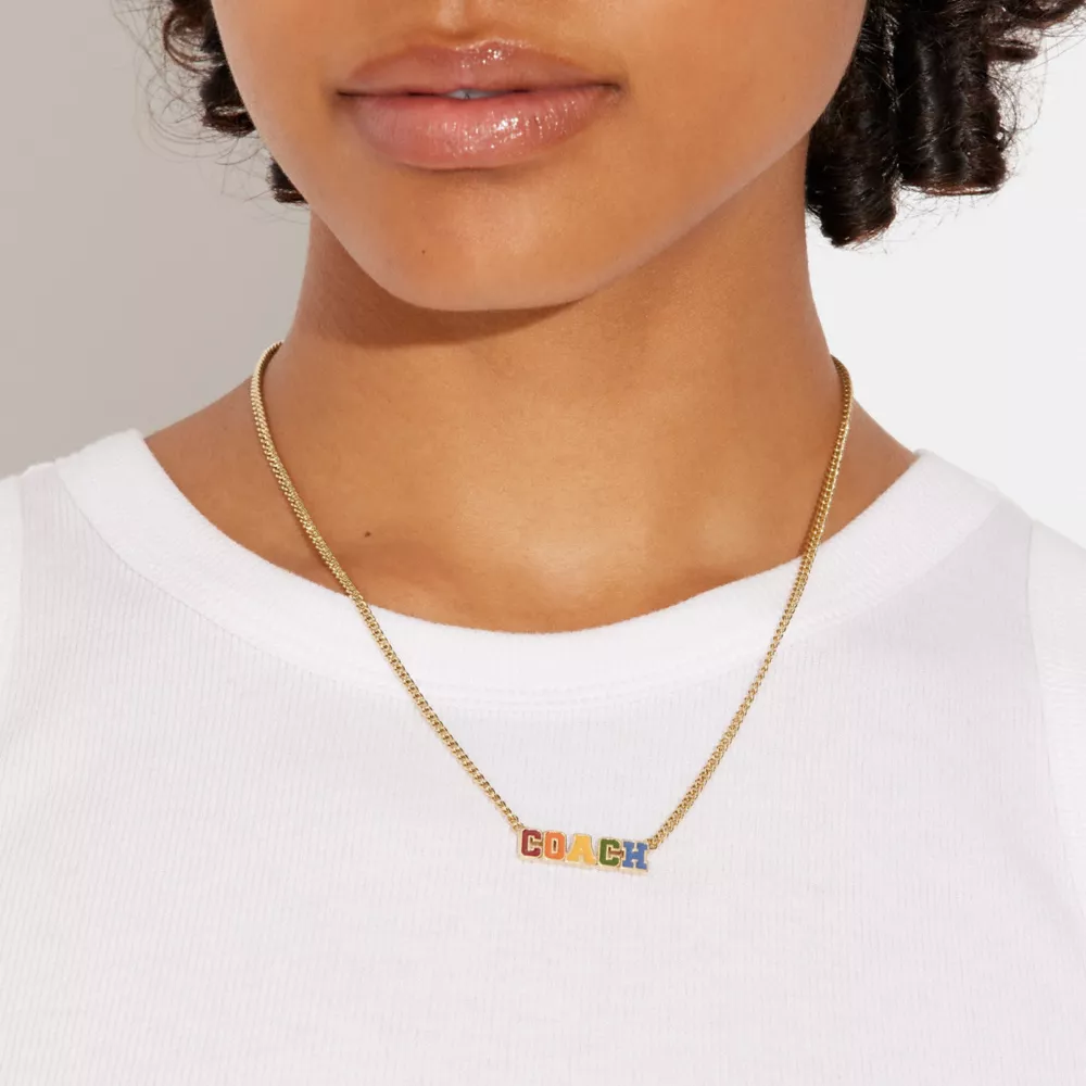 COAthtCH Logo Varsity Necklace