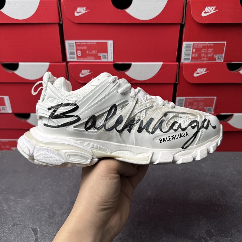 Balenciaga Track 3.0 Graffiti White Sneakers