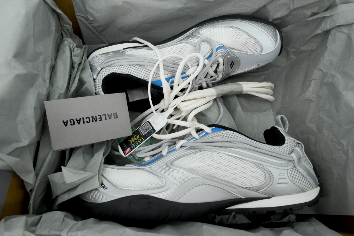 Balenciaga Radar White Grey Silver 865703 WSTGL 9114