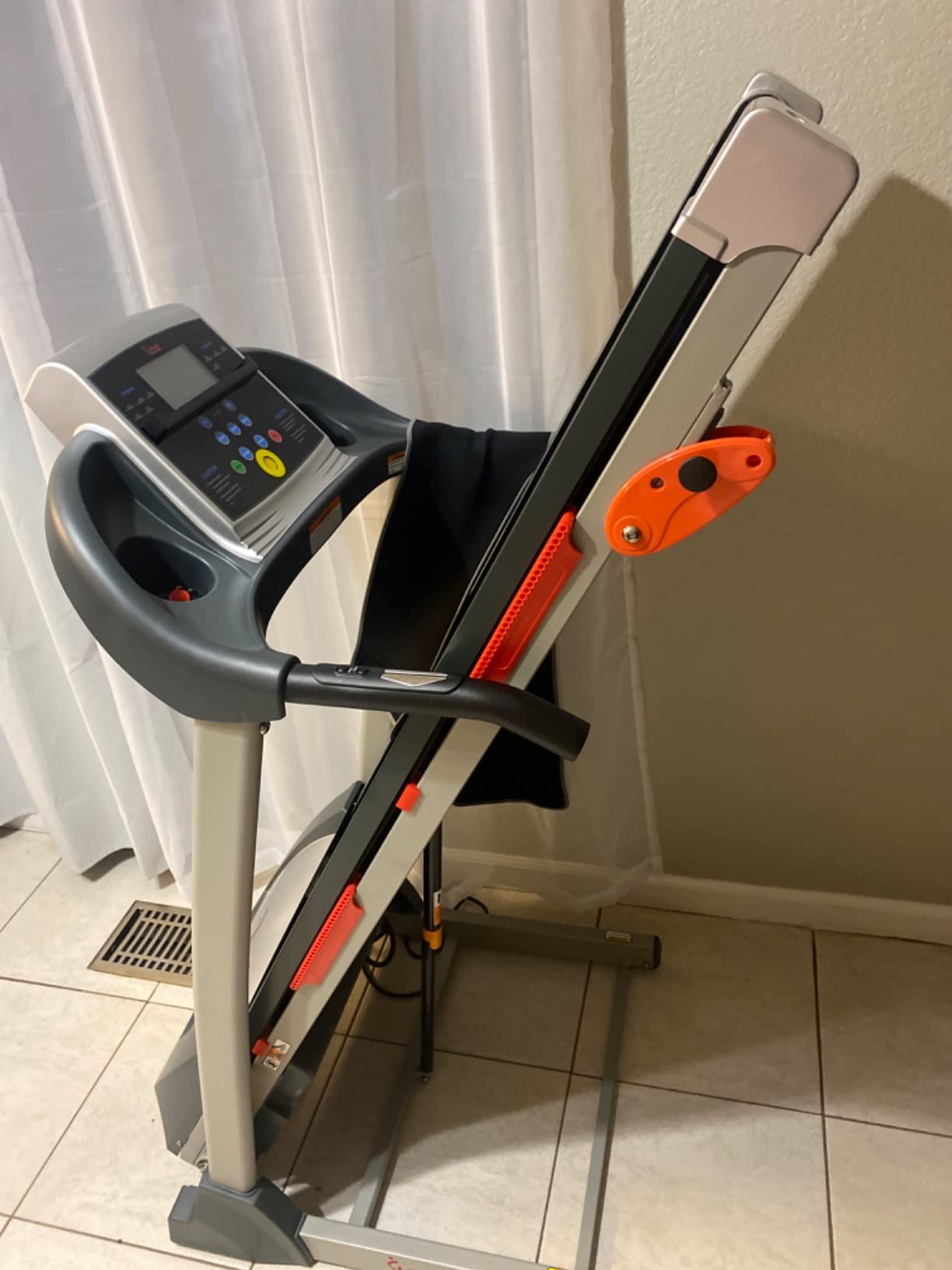 Folding Incline Treadmill with Optional Exclusive SunnyFit App