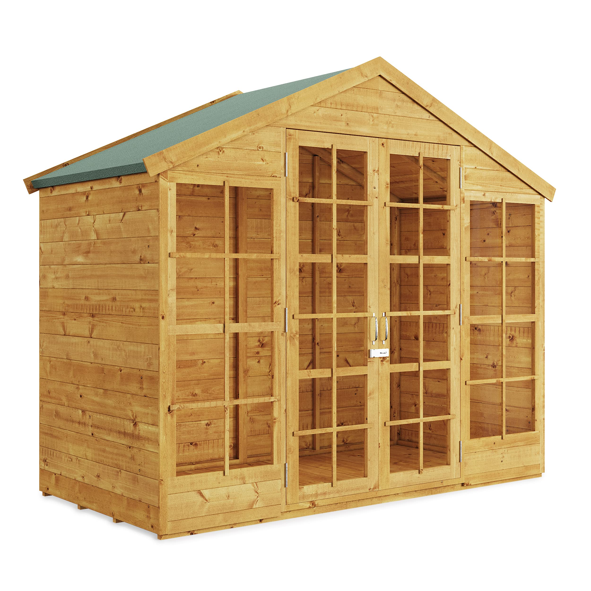 Summerhouse Log Cabin 4 x 8 Wooden Garden Storage Shed