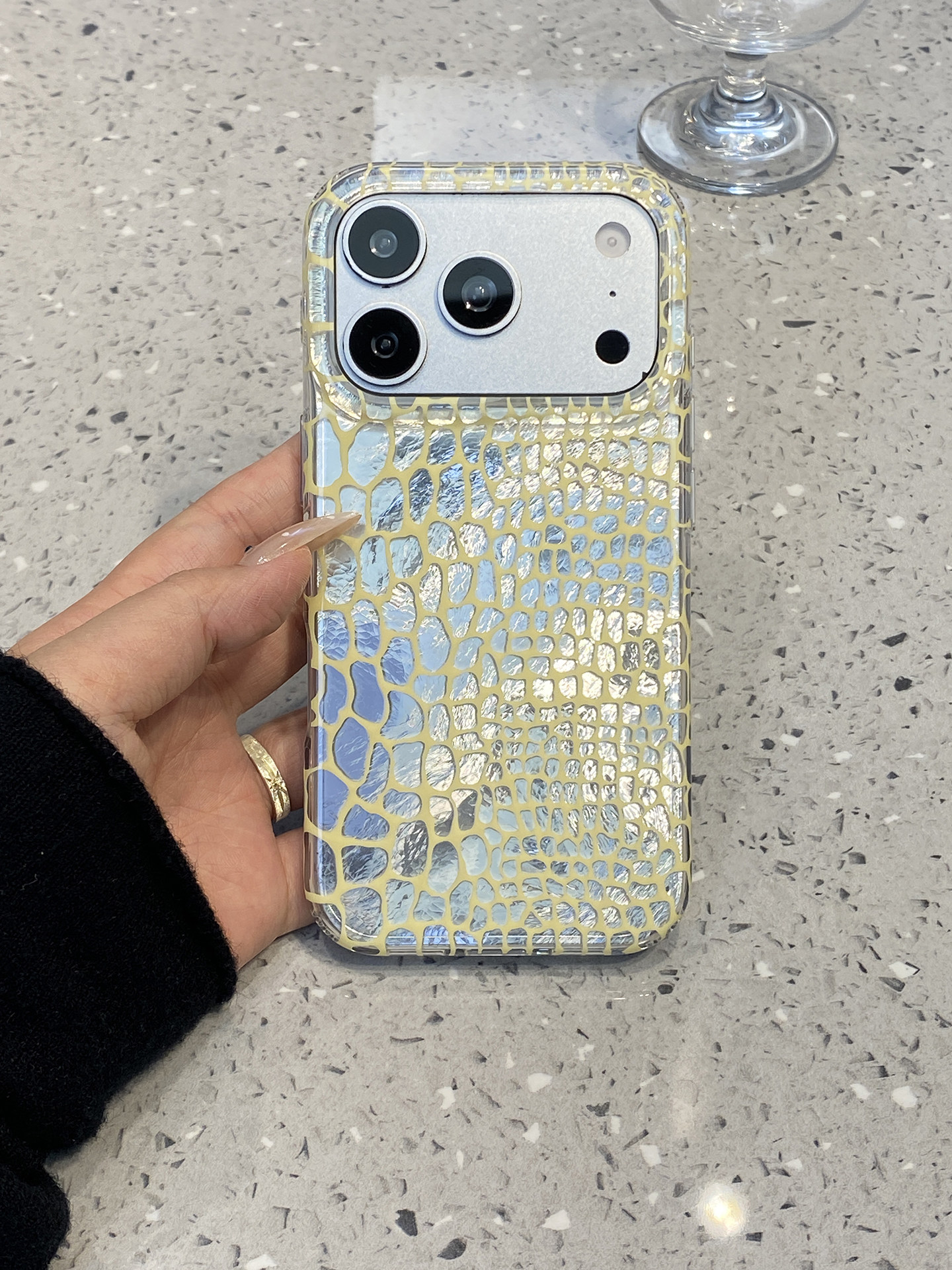 iPhone 17 Pro Protective Case Full Coverage - back view