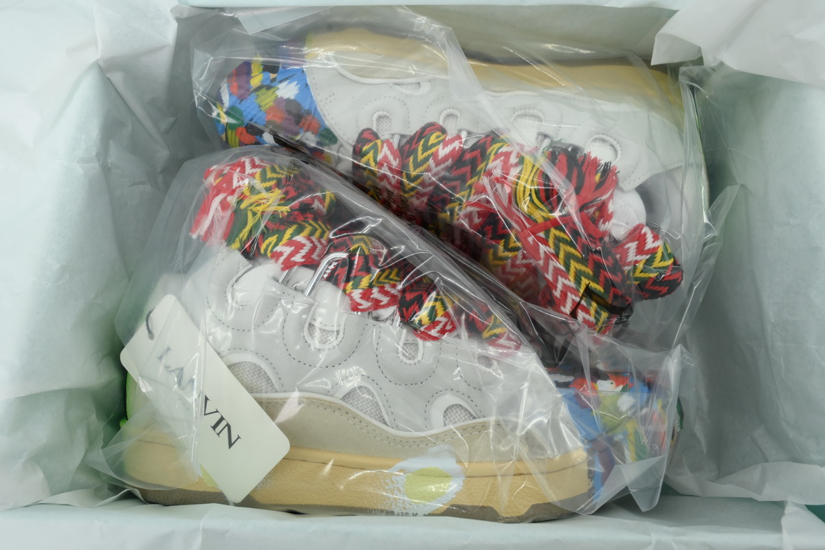 LANVIN White Graffiti E2100S1