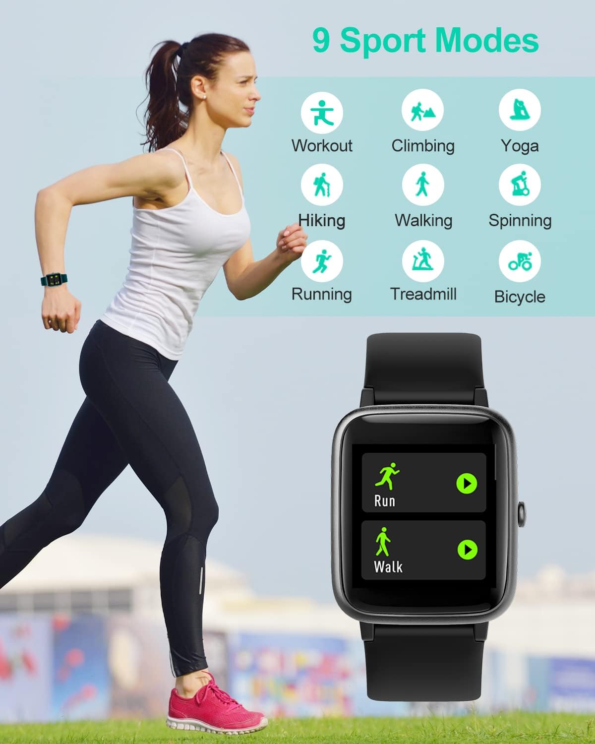 GRV Smart Watch for iOS and Android Phones (Answer/Make Calls)