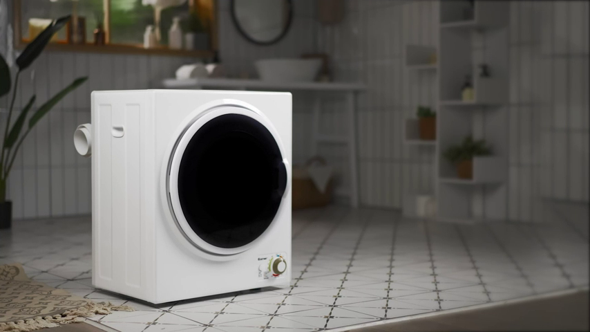 COSTWAY Compact Laundry Dryer