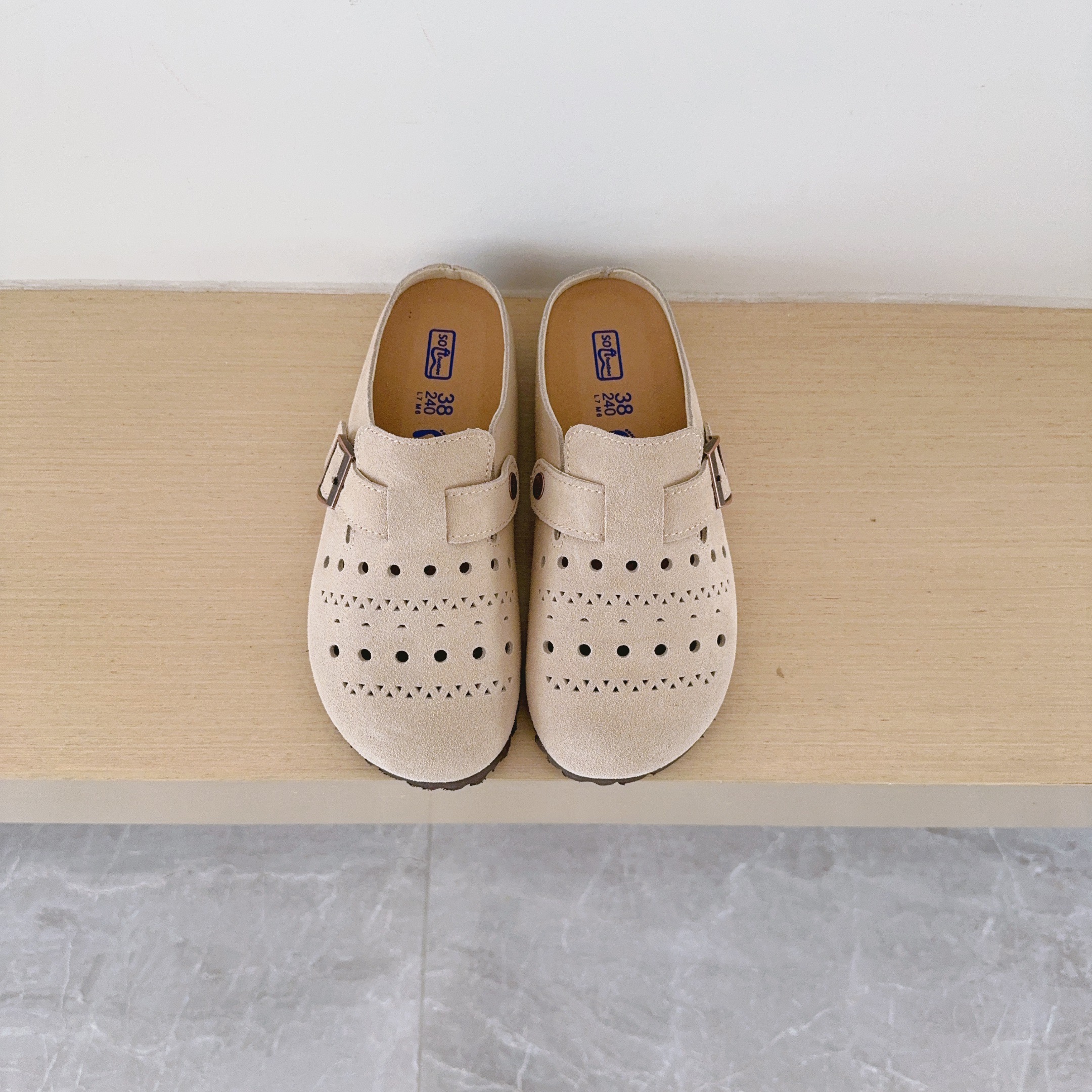 Cutout Birken-Style Clogs