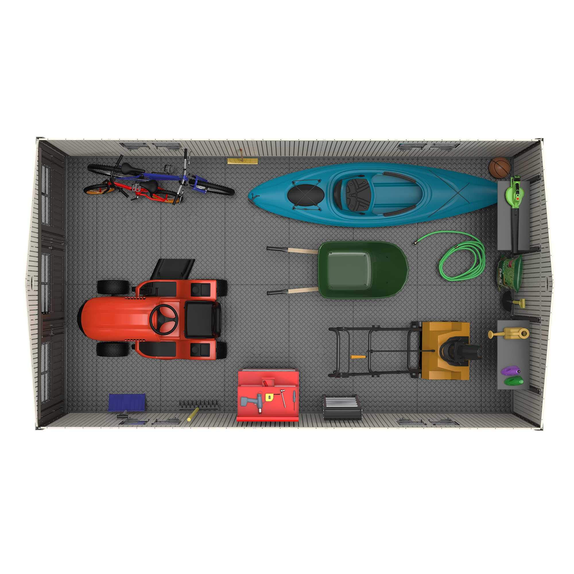 11x18.5 Ft. Storage Shed