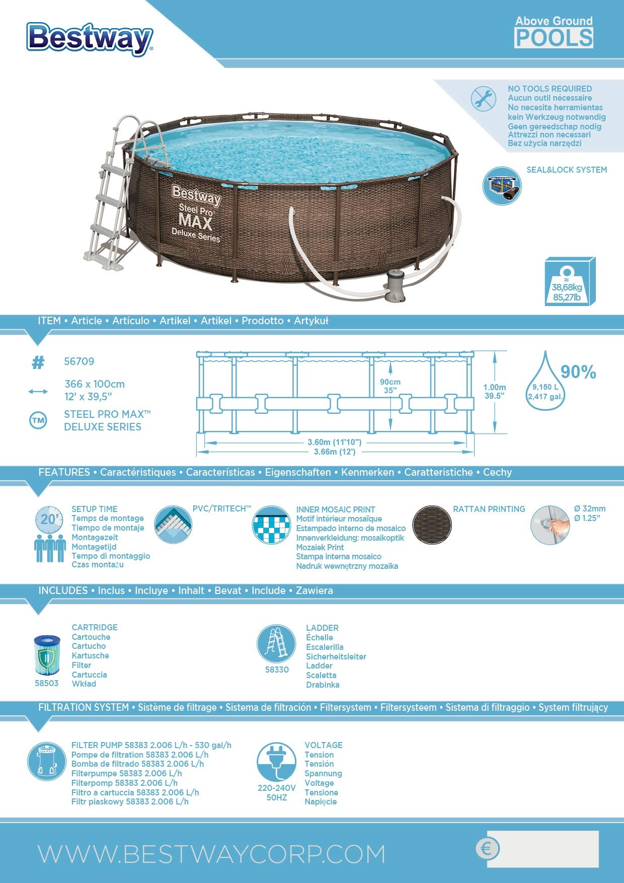 Steel Pro Max Swimming Pool